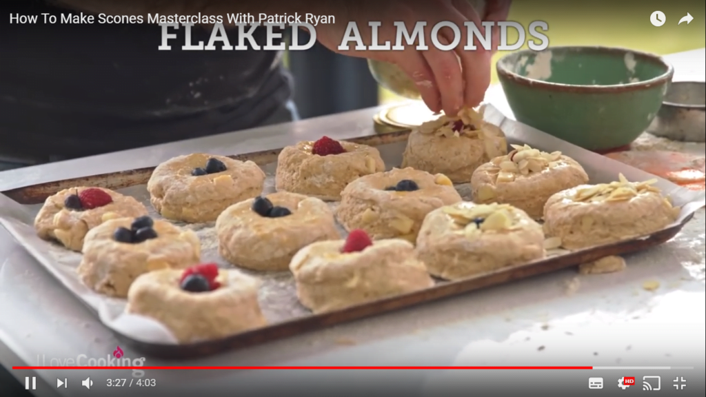 How to make scones with Patrick Ryan - mandelflak